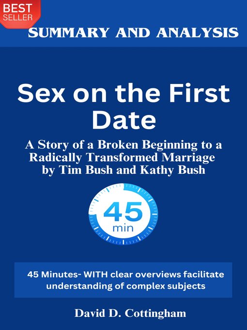 Title details for Sex on the First Date by David D. Cottingham - Available